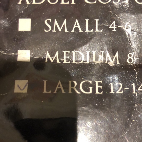 Adult large, sexy sailor costume. Comes with a rope belt - Picture 5 of 8